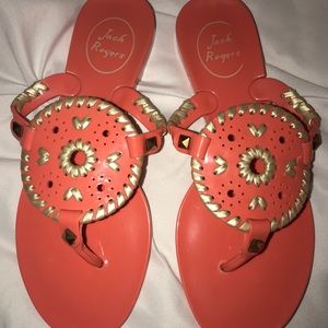 Jack Roger Georgina Jelly Sandals Sz 5